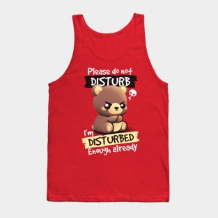 Disturbed bear Tank Top